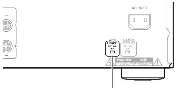 ONKYO A-9030 B - Configuración de la función de modo de esperas automatico - 1