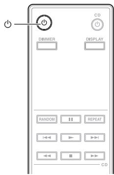 ONKYO A-9030 B - Encendido y apagado del amplificador integrado - 2
