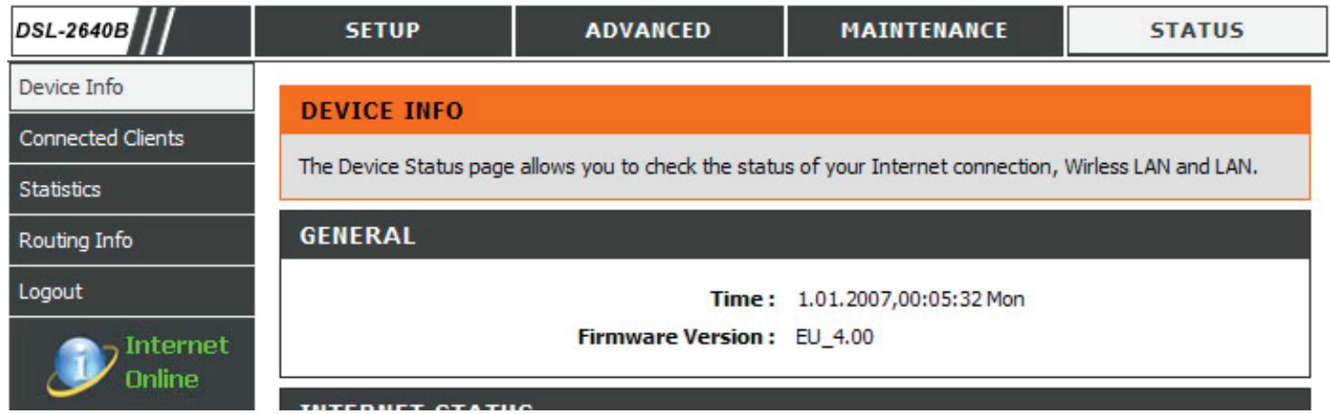 D-LINK DSL-2640B - GÉNÉRAL - 1