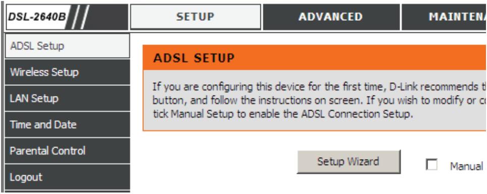 D-LINK DSL-2640B - CONFIGURATION ADSL - 1