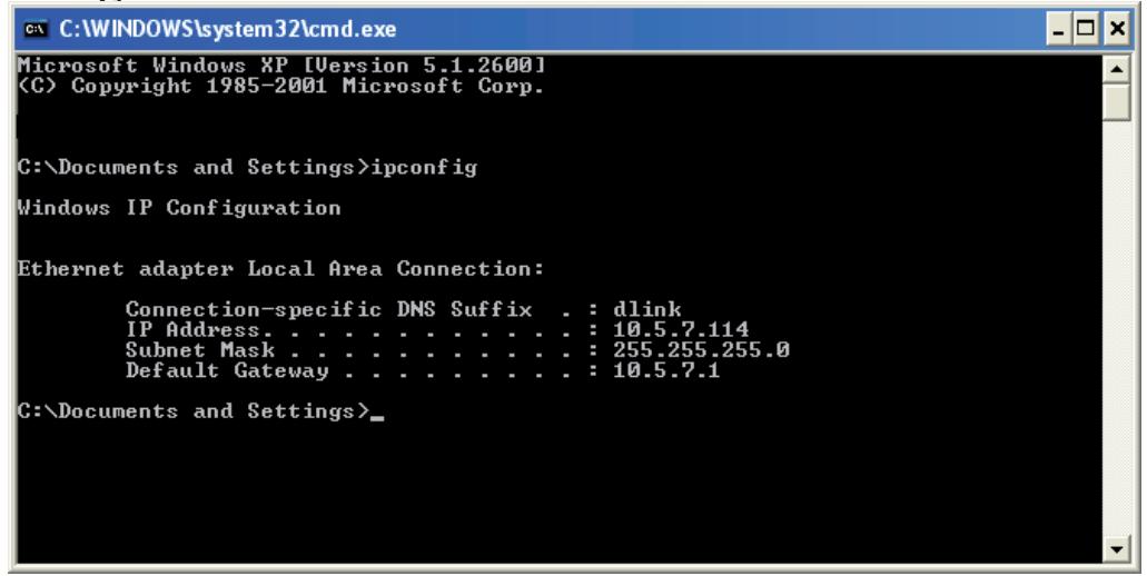 D-LINK DHP-W311AV - Vérifiez votre adresse IP - 1