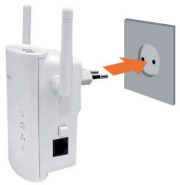 D-LINK DHP-W311AV - Connexion de l'adaptateur Powerline AV - 1