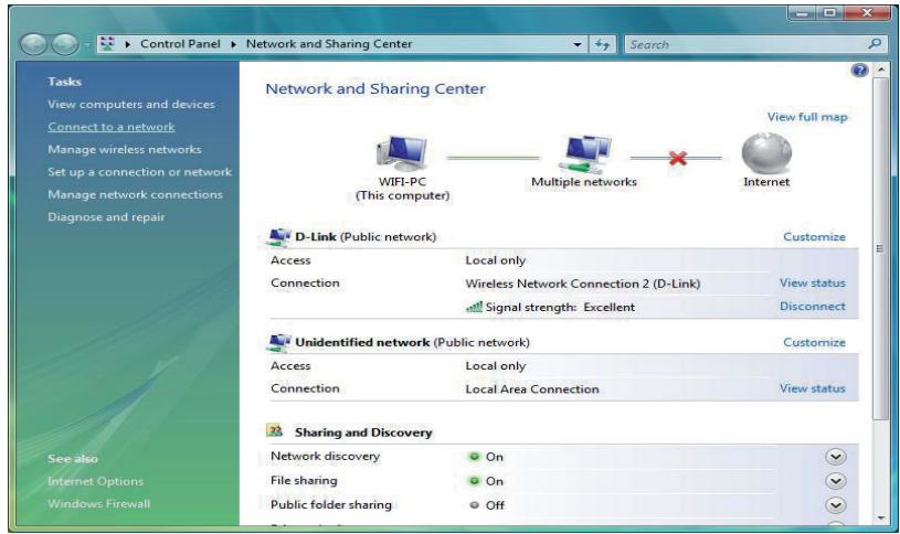 D-LINK DHP-W311AV - Connexion à un réseau sans fil À l'aide de Windows Vista® - 1