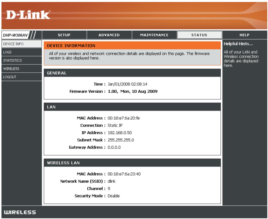 D-LINK DHP-W311AV - Informations sur le périphérique - 1