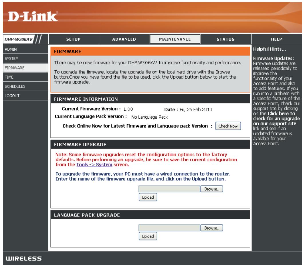 D-LINK DHP-W311AV - Microprogramme - 1