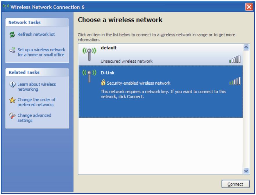 D-LINK DWA-160 - À l'aide de l'utilitaire Windows® XP - 2