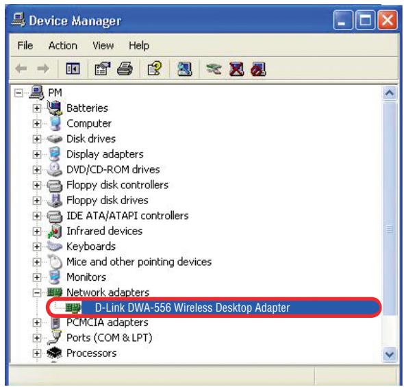 D-LINK DWA-182 - Comment savoir si mon adaptateur est bien installé ? - 3