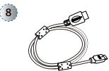 OPTOMA ML300 - Description du contenu de la boite - 9
