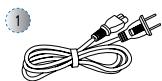 OPTOMA ML300 - Description du contenu de la boite - 1