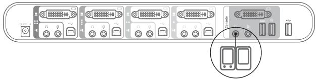 BELKIN DVI ET USB #F1DD104LEA - Branchements audio - 1