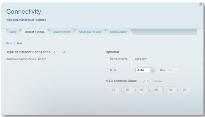 LINKSYS EA6400 - Pour cloner une adresse MAC à partir de votre ordinateur : - 1