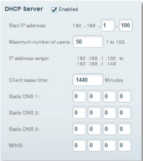 LINKSYS EA6400 - Pour configurer les paramètres de serveur DHCP de votre routeur : - 1