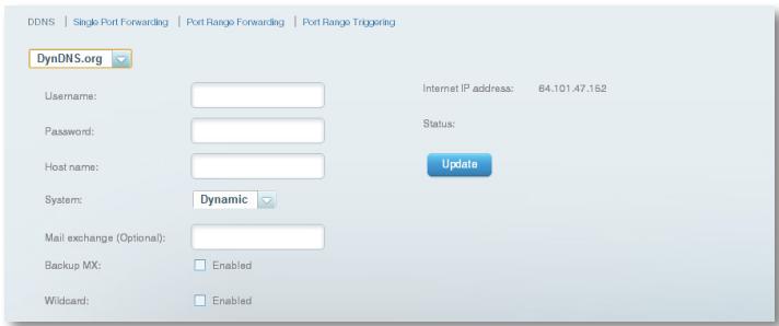 LINKSYS EA6400 - Pour configurer DDNS : - 2