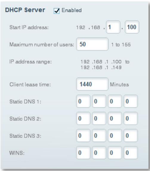 LINKSYS EA6400 - To use their DNS: - 1