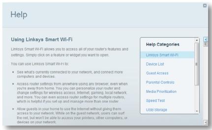 LINKSYS EA6500 - Where to find more help - 1