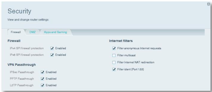 LINKSYS EA6500 - Pour modifier les paramètres de création de tunnels VPN : - 1