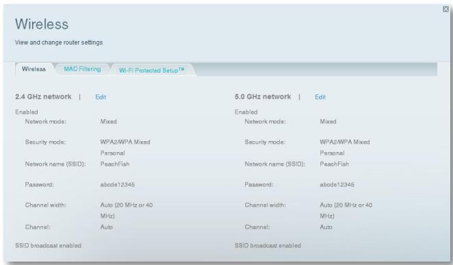 LINKSYS EA6500 - Pour modifier le nom du routeur et le mot de salle : - 1