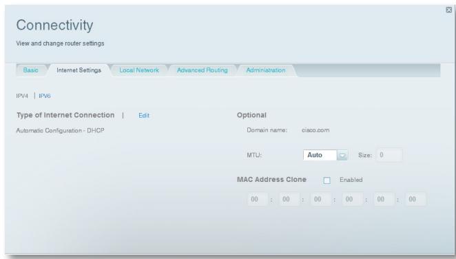 LINKSYS EA6700 - To clone a MAC address from your computer: - 1