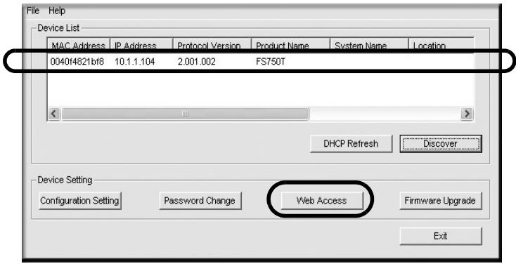 NETGEAR FS752TP - Now, Configure the Switch with the SmartWizard Discovery Utility - 2
