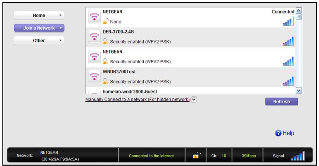 NETGEAR WNDA4100 - Join a Wireless Network - 1