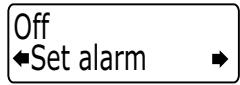 PURE S-1 MARSHALL - Configuración de la alarma (Timer > Alarm settings) - 1