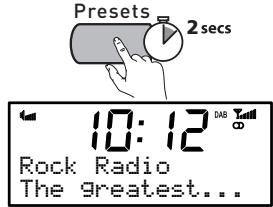 PURE SIESTA IDOCK - Pour programmer une préselection - 1