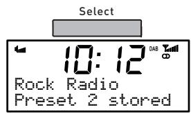 PURE SIESTA IDOCK - Para fjjar una emisora preconfigurada - 3