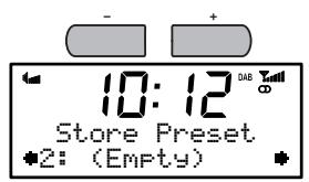 PURE SIESTA IDOCK - To set a preset - 2