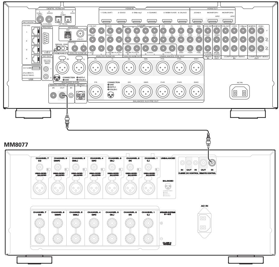 MARANTZ MM7055 - Remote control connection - 1