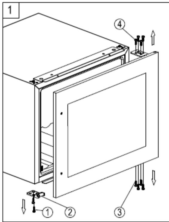AVINTAGE AV45XDZI - INSTALLING THE HANDLE - 2