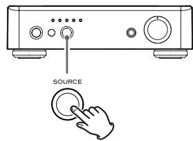 TEAC AH01 B - Start playback of the music file on the computer. - 3