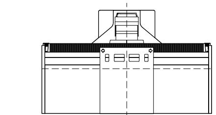 EIZO COLORGRAPHIC CG223W - Dimensions externes - 12