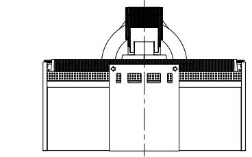 EIZO COLORGRAPHIC CG223W - Dimensions externes - 5
