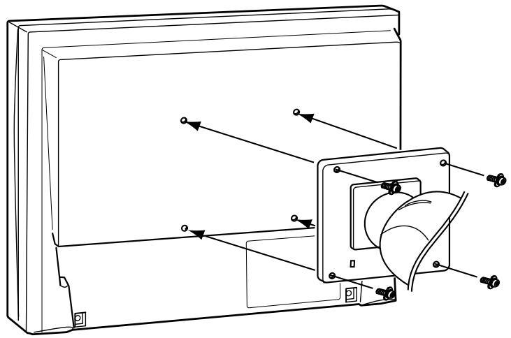 EIZO COLORGRAPHIC CG241W - Procédure de fixation - 1