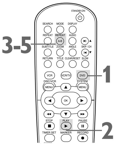 PHILIPS DVP620VR-07B - Répétition A-B - 1