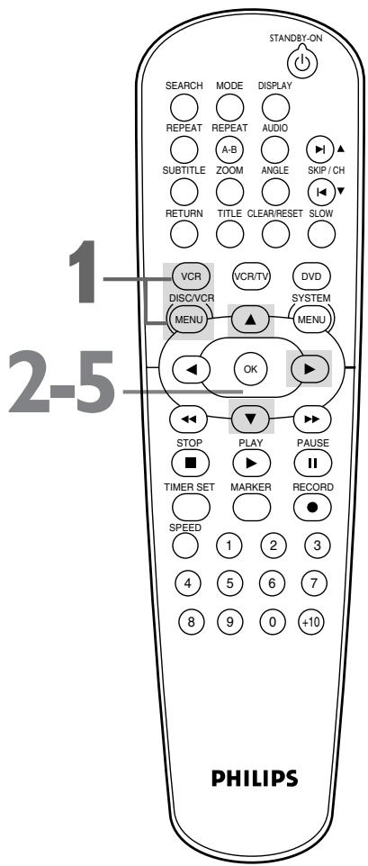 PHILIPS DVP620VR-07B - Clock (VCR) - 4