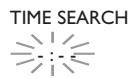 PHILIPS DVP620VR-07B - Press VCR, then press SEARCH until the TIME SEARCH screen appears. - 1