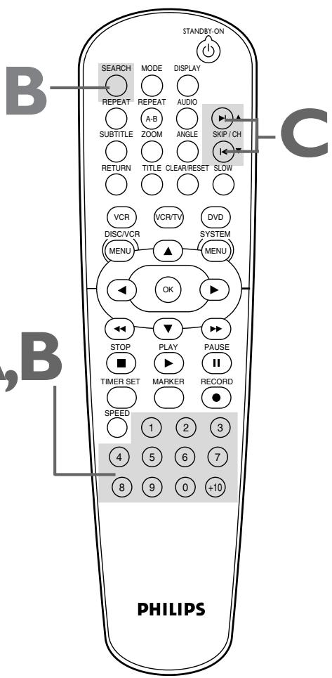 PHILIPS DVP620VR-07B - Using SEARCH - 1