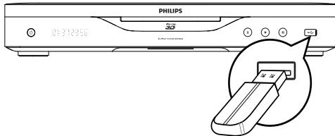 PHILIPS BDP8000 - Lecture à partir d'un périphérique USB - 1