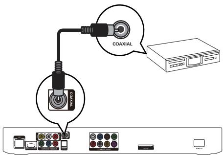 PHILIPS BDP8000 - Connexion à un amplificateur/recepteur AV numérique - 1