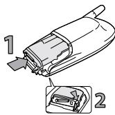 PHILIPS CT1218/FJUS10P2 - Insérer la carte SIM - 2