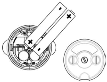 PHILIPS ID9371B - Installation des batteries - 2