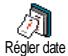 PHILIPS CT 755 - Régler date - 1