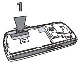PHILIPS CT 755 - Insérer la carte SIM - 3