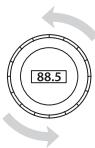 PHILIPS DLA44000 - Encontrar de forma manual frecuencias de radio vacías - 1