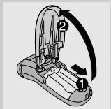 PHILIPS CT6558 - Inserting batteries - 1