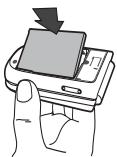 PHILIPS CT8558 - Insérer la carte SIM - 4