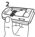 PHILIPS CT8558 - Insérer la carte SIM - 3
