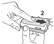 PHILIPS CT8558 - Insérer la carte SIM - 7