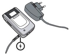 PHILIPS XENIUM - Charger la batterie - 1